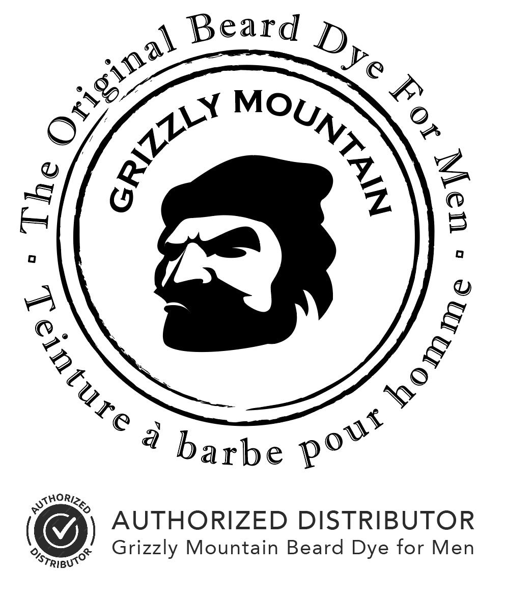 Grizzly Mountain Beard Dye Brown Refill Pack