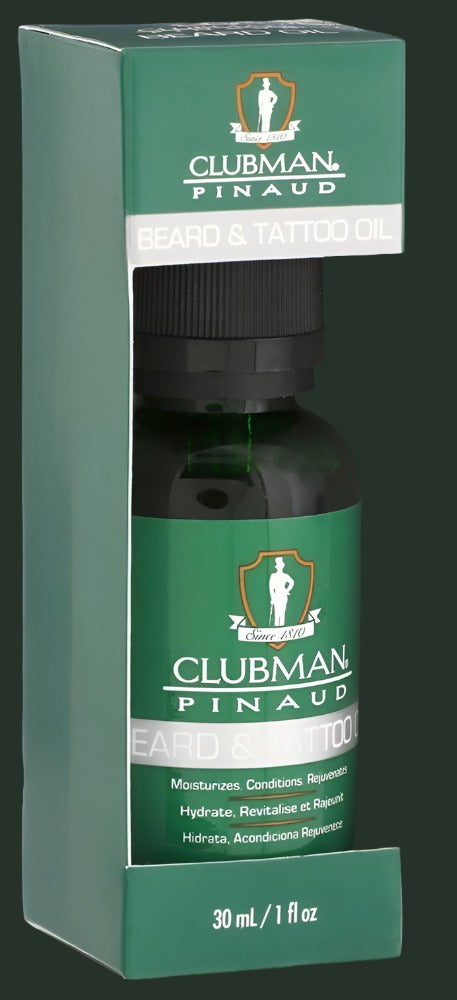 Clubman Beard & Tattoo Oil