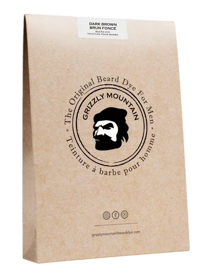 Grizzly Mountain Beard Dye - Dark Brown