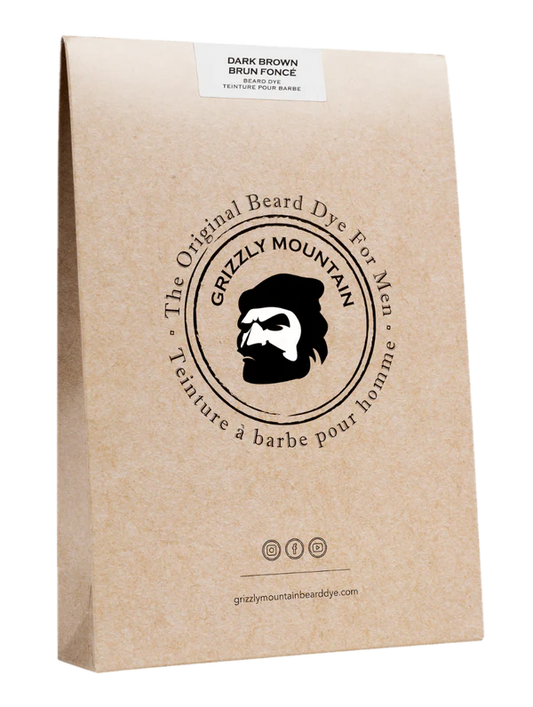 Grizzly Mountain Beard Dye - Dark Brown