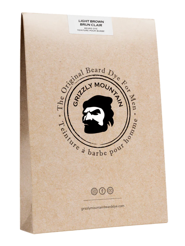 Grizzly Mountain Beard Dye Light Brown