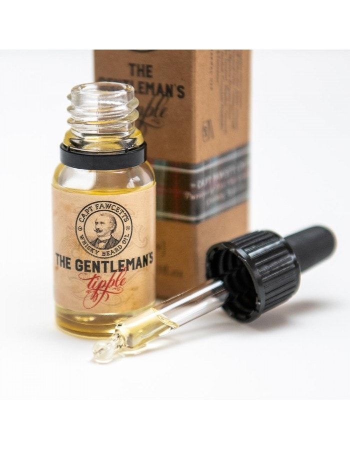 Captain Fawcett's Tipple Whisky Beard Oil 10ml Travel Size