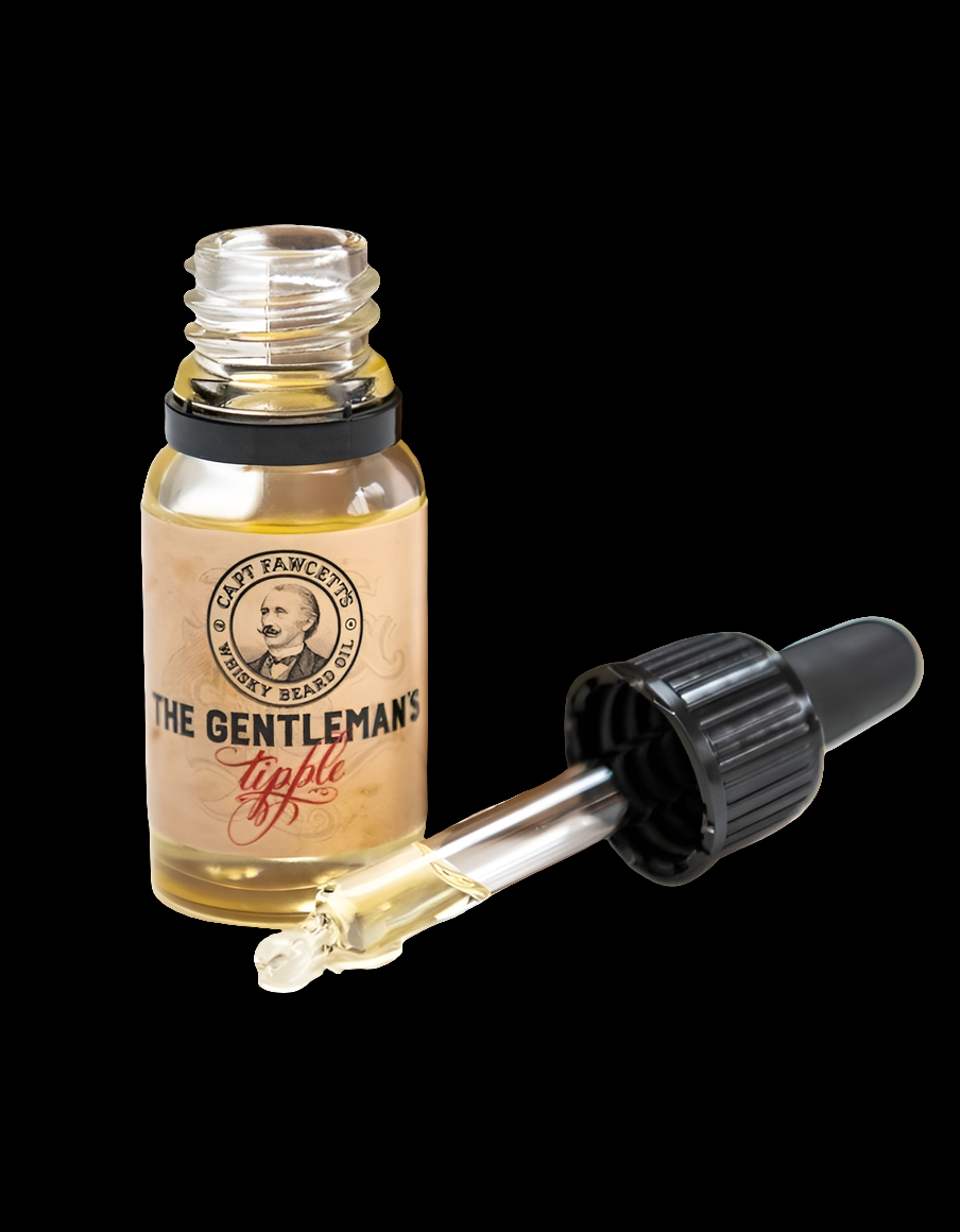 Captain Fawcett's Tipple Whisky Beard Oil 10ml Travel Size