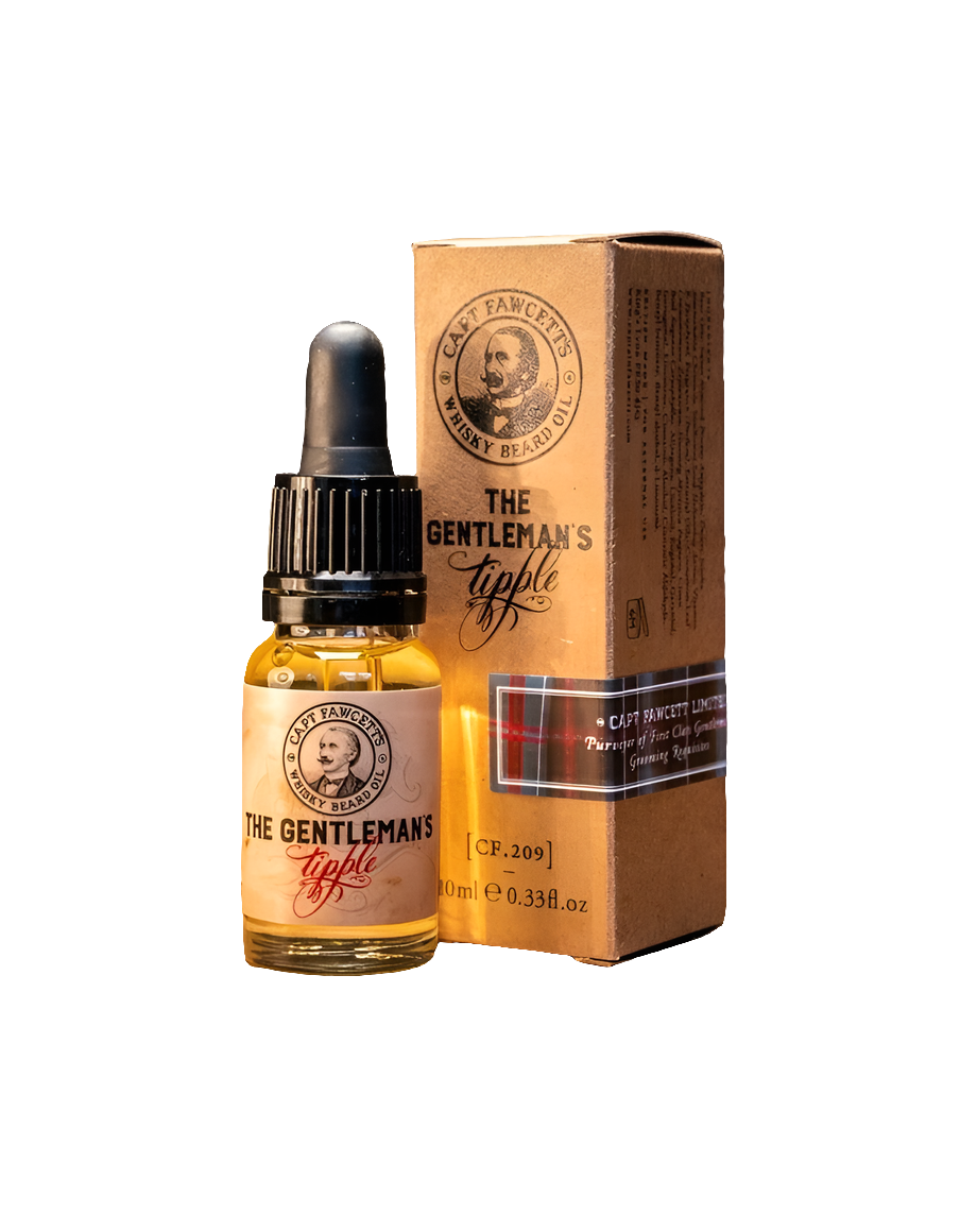 Captain Fawcett's Tipple Whisky Beard Oil 10ml Travel Size