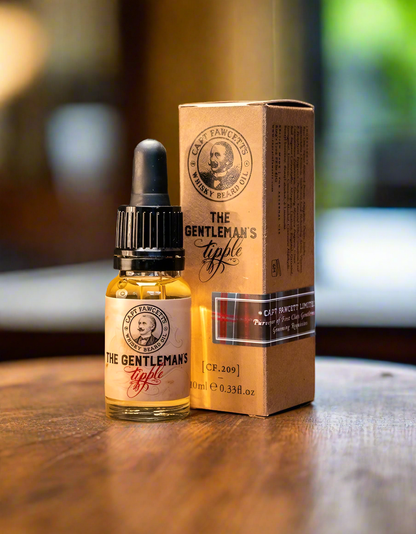 Captain Fawcett's Tipple Whisky Beard Oil 10ml Travel Size